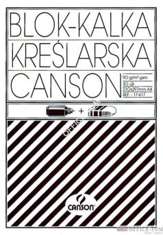 Kalka kreślarska A4 90/95G 30ark. BlokC 200005322 CANSON