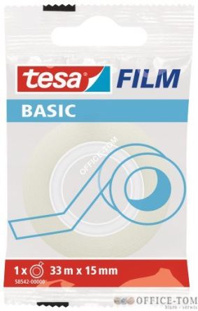 Taśma biurowa TESA BASIC 33m X15mm 58542-0000-00