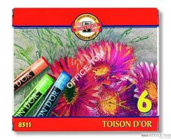 Kredki pastele suche 6 8511  1 KOH I NOOR