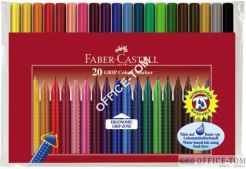 Flamastry Grip Etui 20 Szt FABER-CASTELL