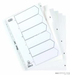 Przekładki PP A4 6P. Num.1-6