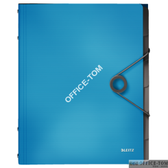Teczka segregująca 6 przekładek PP Leitz Solid, jasnoniebieska 45691030