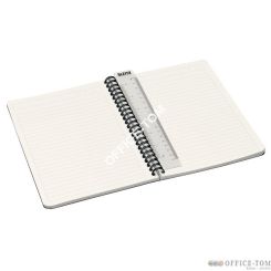 Kołonotatnik Office Card A5, w linie, czerwony 44590025 Leitz