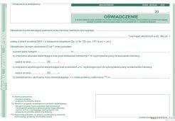 Oświadczenie w sprawie spełnienia przez przedsiębiorcę wykonującego transport drogowy MICHALCZYK I PROKOP A5 40 kartek