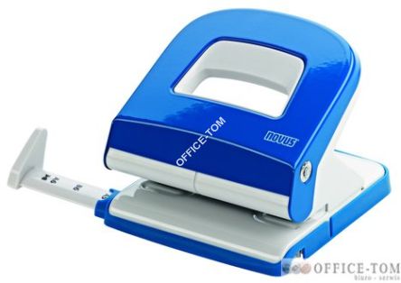 Dziurkacz E225, niebieski NOVUS