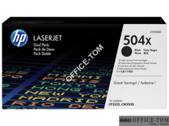 Toner HP 504X (CE250XD) czarny 2x10500st 2szt