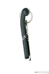 Zawieszki do kluczy KEY CLIP (6szt.) czarne Durable