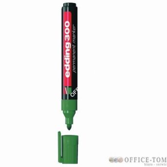Marker-foliop.300 zielony EDDING okrągła końcówka