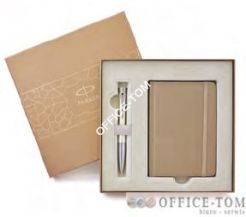 Zestaw Urban Premium perłowy z notesem PARKER