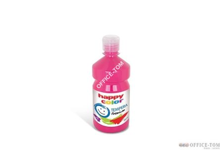 Farba tempera Premium 500ml, cyklamen Happy Color