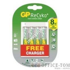 Ładowarka do akumulatorów z USB U411 (4 X 270AAHC + ład. WA12) GP Batteries GPRHOU411029