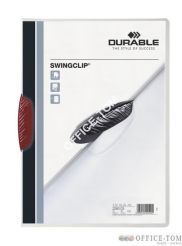 Skoroszyt DURABLE SWINGCLIP 30 czerwony