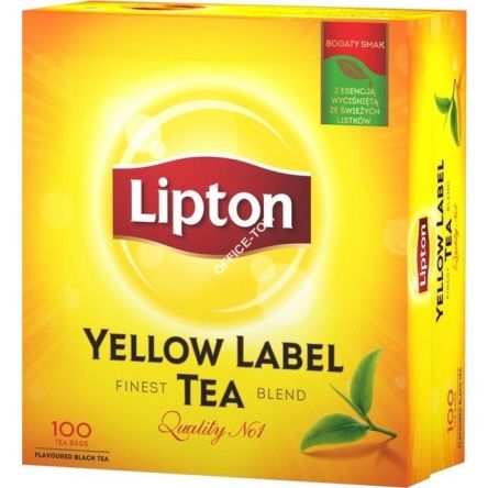 Herbata LIPTON YELLOW LABEL 100 torebek 2g