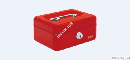 Kasetka na pieniądze EAGLE 8878 XS czerwona
