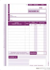 Rachunek MICHALCZYK I PROKOP A6 (pion) 80 kartek