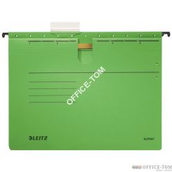 Skoroszyty zawieszane ALPHA, zielony Leitz