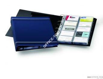 Wizytownik DURABLE VISIFIX A na 400 wizytówek - granatowy