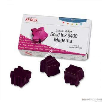 Kostki Xerox Solid Ink 3 magenta 3400str  Phaser 8400