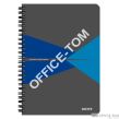 Kołonotatnik Office Card A5, w kratkę, niebieski 44580035 Leitz - 3