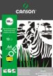 Blok techniczny czarny A4 180G 10ark. (ZEBRA)  100554875 CANSON - 2