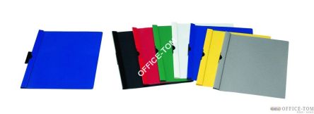 Skoroszyt BIELLA PP z metalowym klipsem, szary