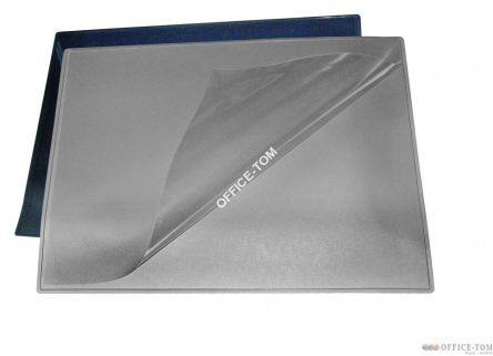 Podkładka na biurko z folią Bantex 49x65 PCV szary