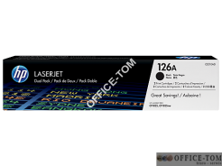 Toner HP 126A (CE310AD) czarny 2x1200str 2szt