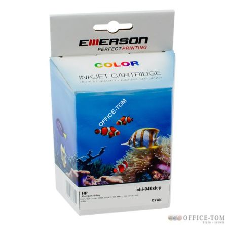 EMERSON Wkład do HP 940XL / C4907AE Cyan 28ml PLUS
