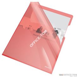 Ofertówki krystaliczne, sztywne A4 / 150 mic, ESSELTE, czerwony