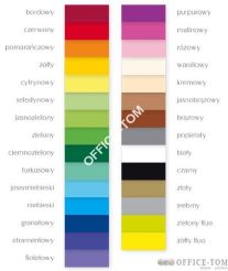 Karton A4-20ark. różowy Kreska