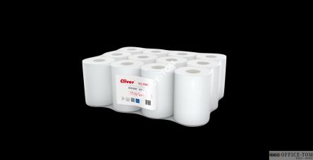 Ręcznik Cliver 65/1 makulatura biały (op 12szt)
