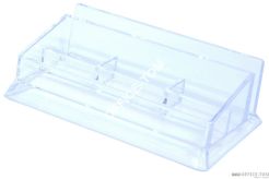 Przybornik DONAU transp. na biurko \"IV\" , na listy i drobne akces