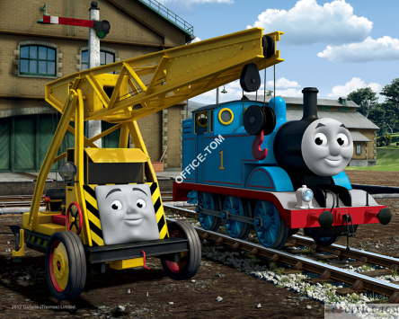 Puzzle  Thomas and Friends, Tomek i Kamil - Puzzle 3D 48 elementów TREFL 35733