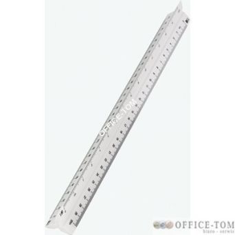 Skalówka plastikowy 30cm MECHANIK  20031 2:1/1:1/2/2.5/5/15LENIAR