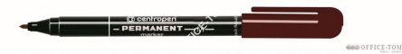 Marker  permanentny brązowy CENTROPEN