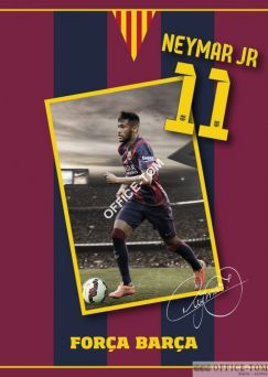 Zeszyt A5 32k kratka FC BARCELONA  ASTRA