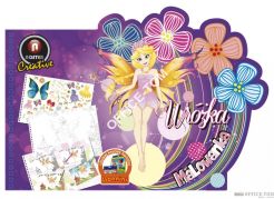 Malowanka 3221-02 szablon+naklejki