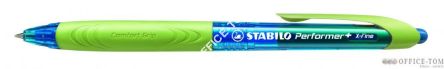 Długopis STABILO Performer+ 0,35 mm, niebieski/zielony