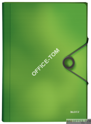 Teczka z przegródkami PP Leitz Solid, jasnozielony 45791050