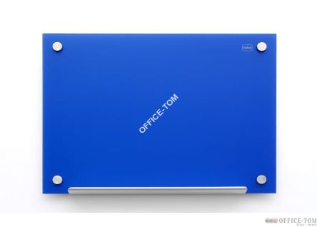 Tablica szklana Nobo Diamond 180x120, niebieska