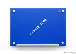 Tablica szklana Nobo Diamond 180x120, niebieska