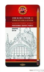 Ołówek techniczny 5B-5H 1502/III graphic KOH-I-NOOR