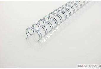 Grzbiety GBC drutowe 34 zwoje - 9,5mm - 100 szt. Białe