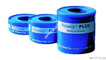 POLOVIS PLUS Hipoalergiczny uniwersalny przylepiec tkaninowy 5 m x 50 mm UU006386401