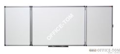 Tablice NOBO suchościeralne-magnetyczne typu TRYPTYK 120 x 90 cm  (otwarta 240 x 90 cm)