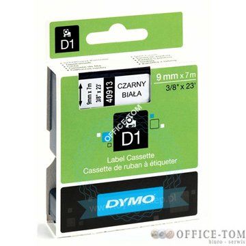 Taśma DYMO 9mm/3m czarny524709                     S0720270