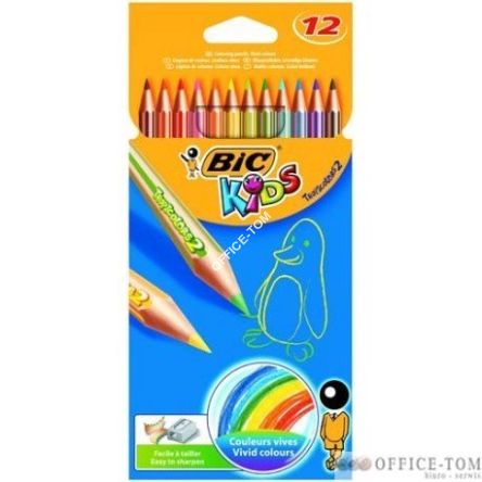 Kredki BIC Tropicolor Pudełko 12
