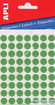 Samoprzylepne APLI kolka 19mm/175 szt (mini bag) mix kolor