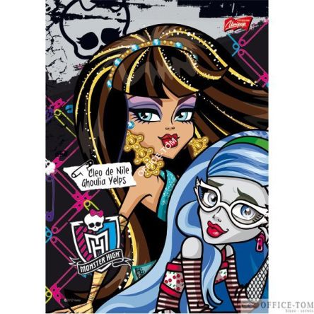 Wkład do segregatora A5 (20k) - 4  MONSTER HIGH UNIPAP