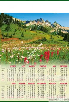 Kalendarz B-1 plakatowy (10)TELEG. P04 POLANA Telegraph
